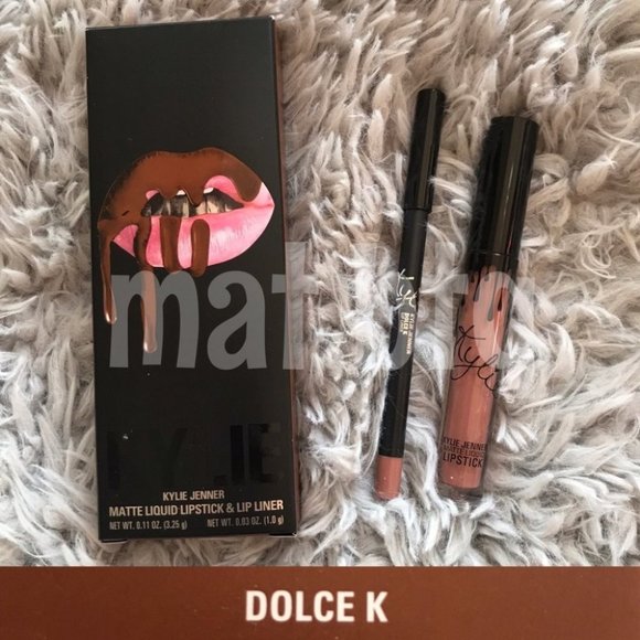 Kylie Cosmetics Other - Kylie Cosmetics Matte Lip Kit - Dolce K